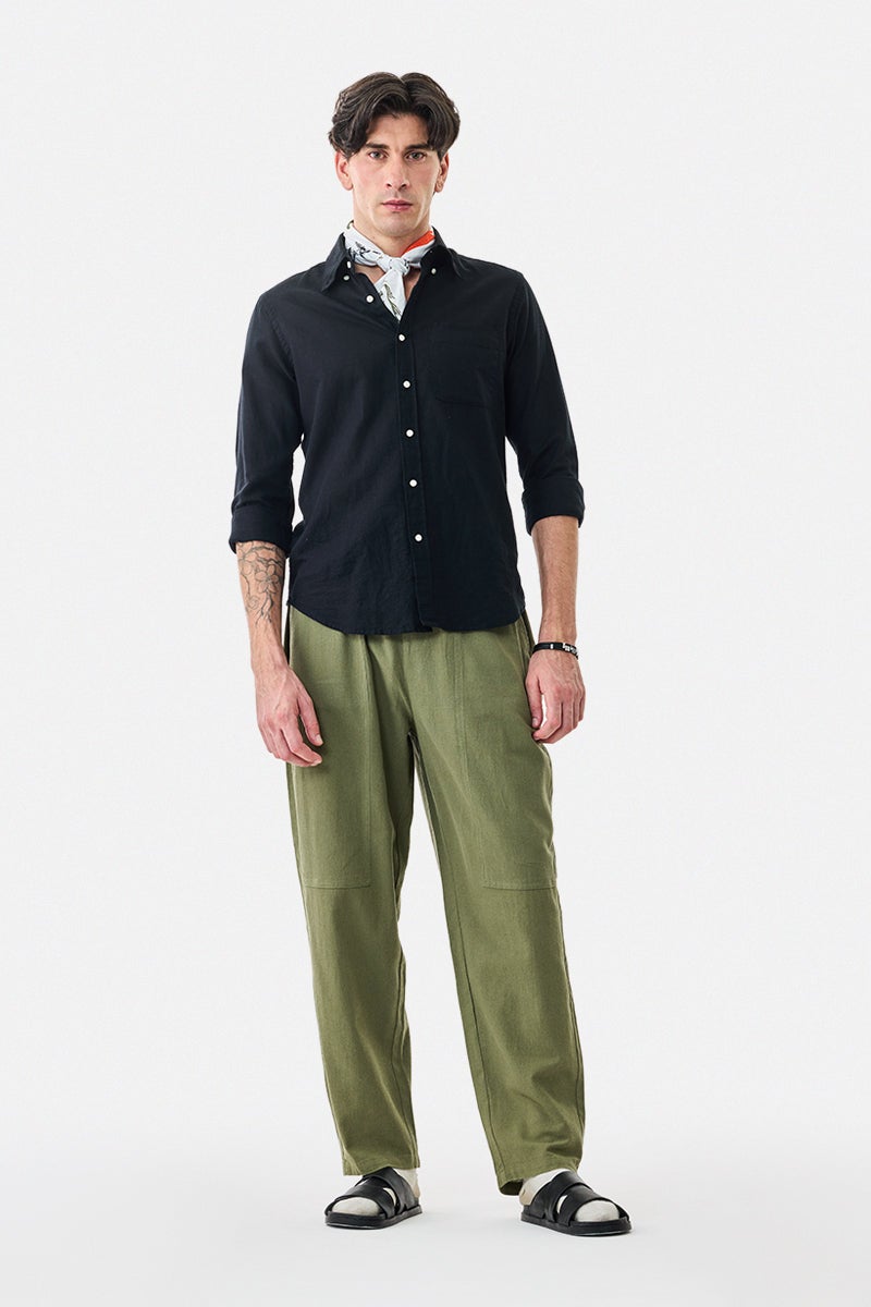 SNITCH Relaxed Fit 100% Cotton Pants - Image 5